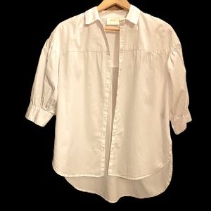 Maeve Poplin Button-down, size PS
